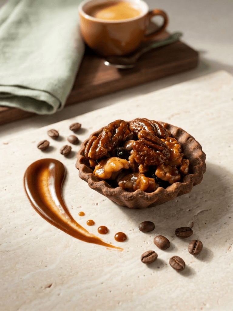 Expresso Pecan Tartlet