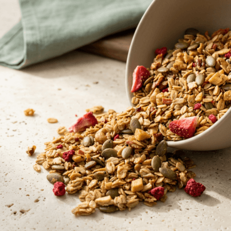 Granola With Mix-berries
